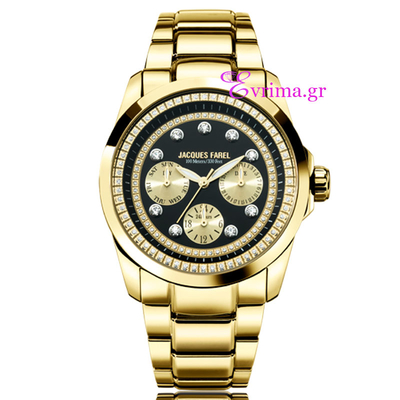 Jacques Farel Women Stainless Steel Watch. Product Code : [Jacques-Farel-Women-Watch-AOL3858]