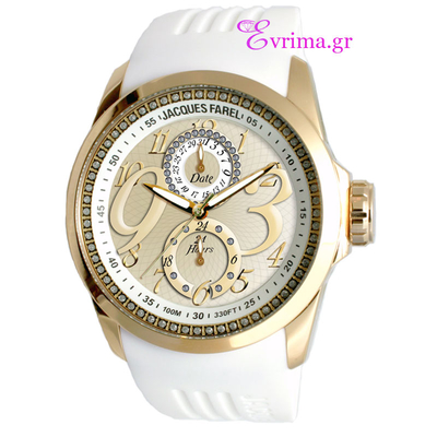 Jacques Farel Women Stainless Steel Watch. Product Code : [Jacques-Farel-Women-Watch-ATL4888]
