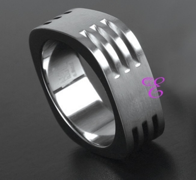 Visetti Stainless Steel Men Ring. Product Code : [FH-RG005]