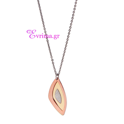 Visetti Necklace with Rose Gold Brass. Product Code : [HC-WKD171GR]
