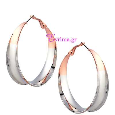 Visetti Earrings with Rose Gold Brass. Product Code : [HC-WSC102R]