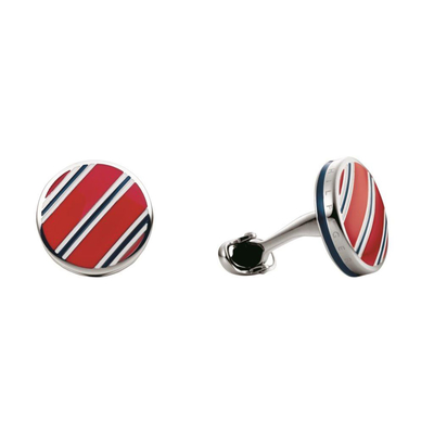 Tommy Hilfiger stainless steel cufflinks with enamel 2700583