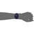 Lacoste Watch with dark blue stainless steel and blue rubber strap 2000955 on hand