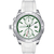 Lacoste Watch with stainless steel and white rubber strap 2010775