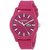 Lacoste Watch with fuchsia stainless steel and fuchsia rubber strap 2010793