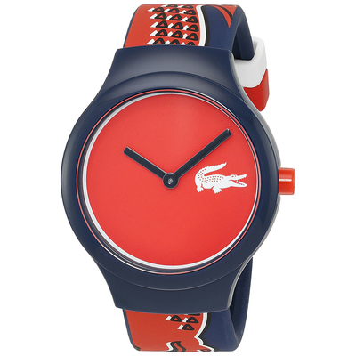 Lacoste Watch with two-color rubber strap 2020113
