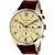 Tommy Hilfiger Watch with stainless steel and brown leather strap 1791208