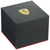 Ferrari Ρολόι από μαύρο ανοξείδωτο ατσάλι με κόκκινο λουράκι από καουτσούκ 0830338 κουτί