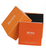 Hugo Boss Orange Ρολόι από ανοξείδωτο ατσάλι με καφέ-πορτοκαλί δερμάτινο λουράκι 1513294 κουτί