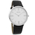 Hugo Boss Watch with stainless steel and black leather strap 1513370