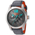 Hugo Boss Orange Watch with stainless steel and grey-orange nylon strap 1513379
