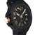 Puma ρολόι από μαύρο ανοξείδωτο ατσάλι με μαύρο λουράκι σιλικόνης PU104181001 Εικόνα 4