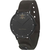 Harry Williams ρολόι από μαύρο ανοξείδωτο ατσάλι με μαύρο δερμάτινο λουράκι HW-2402M/10D