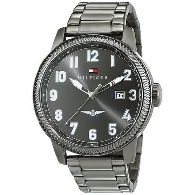 Tommy Hilfiger watch with dark grey stainless steel 1791313