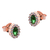 Σετ κοσμημάτων Prince Silvero (κολιέ, σκουλαρίκια και δαχτυλίδι) από ροζ επιχρυσωμένο ασήμι 925ο με ημιπολύτιμες πέτρες (ζιργκόν). JD-SE171G-R-SET σκουλαρίκια μέρος του σετ