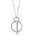 Pilgrim necklace with silver plated brass 101716001