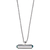 Pilgrim necklace with silver plated brass and precious stones (mineral crystals) 111726401