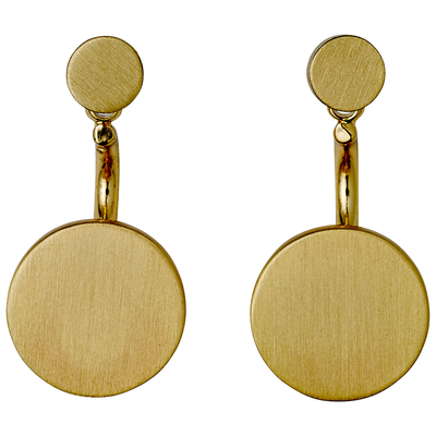 Pilgrim earrings with gold plated brass 151722013