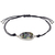 Pilgrim bracelet with silver plated brass and precious stones (mineral crystals) 211716202