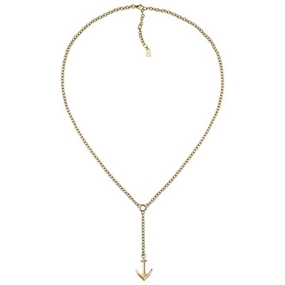 Tommy Hilfiger ladies stainless steel gold necklace 2700922