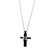 Visetti Stainless Steel Cross AD-KD131 with Ion Plated Black