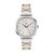 Visetti ladies watch ZE-485-SRI with silver and rose gold stainless steel frame and band