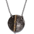 Χειροποίητο κολιέ Eight-Necklace-NK-00388 από ροδιωμένο και επιχρυσωμένο ασήμι 925ο με ημιπολύτιμες πέτρες (ζιργκόν)