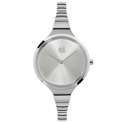 Visetti ladies watch ZE-496SI with silver stainless steel frame and band