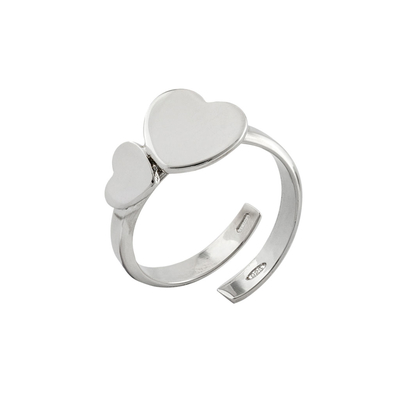 Loisir Stainless Steel Ring 04L03-00275 heart