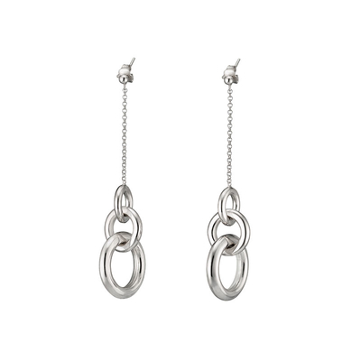 Oxette Stainless Steel Earrings 03X03-00054 hoops