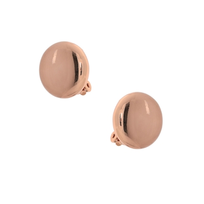 Visetti σκουλαρίκια MS-WSC070R από ροζ χρυσό ορείχαλκο