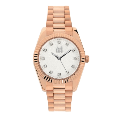 Visetti γυναικείο ρολόι ZE-499RI με ροζ χρυσή ατσάλινη κάσα και μπρασελέ