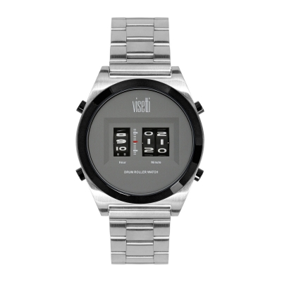 Visetti men watch CH-641BV with silver stainless steel frame and band