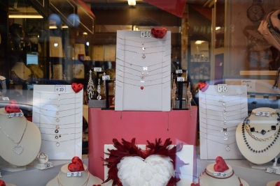 Photograph from the shop display, ready to deliver Valentine-2021-20