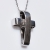 Handmade sterling silver cross 925o with silver chain and cord with platinum plating IJ-090001A Image 2
