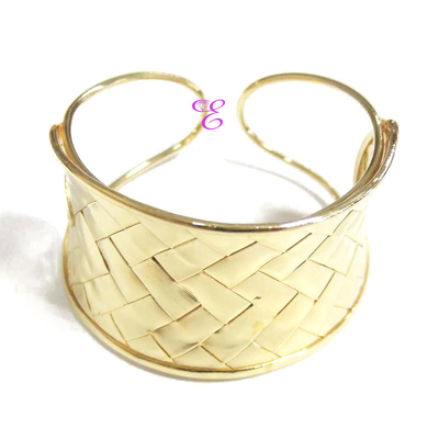 Oxette Sterling Silver Bracelet with Gold Plating. [02X05-00559]