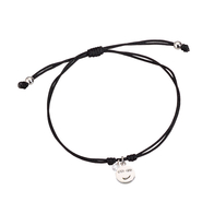 Loisir Stainless Steel Bracelet 02L03-00501 emoji with Cord