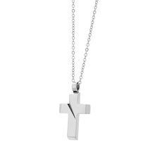 Visetti stainless steel cross AD-KD229 with silver plating