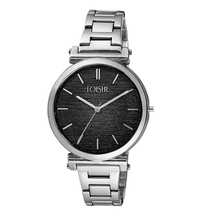 Loisir Watch 11L03-00406 with silver metallic case and stainless steel bracelet