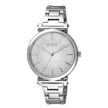 Loisir Watch 11L03-00446 with silver metallic case and stainless steel bracelet