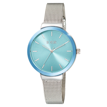 Loisir Watch 11L03-00473 with silver metallic case and stainless steel bracelet