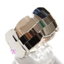 Oxette | Ασημένιο δαχτυλίδι Oxette από επιπλατινωμένο ασήμι 925ο. [04X01-03174]
