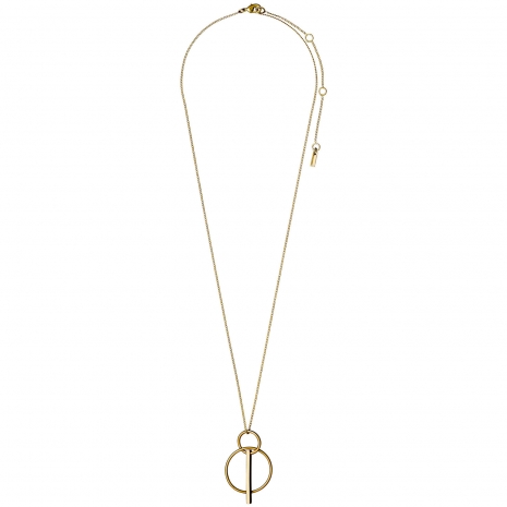 Pilgrim necklace with gold plated brass 101712001 image 2