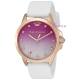 Juicy Couture watch with rose gold stainless steel and white silicon strap 1901405