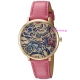 Juicy Couture watch with gold stainless steel and pink leather strap 1901456
