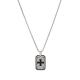 Visetti Stainless Steel Men Pendant Cross HT-KD001 with Ion Plated Black