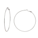 Loisir Earrings Hoops 03L15-00206 with Silver Brass