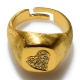 Χειροποίητο δαχτυλίδι Eight-Ring-RG-00714 από επιχρυσωμένο ασήμι 925ο με ημιπολύτιμες πέτρες (ζιργκόν)