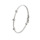 Loisir Sterling Silver Bracelet 02L01-03384 with semi precious stones (zirconia)
