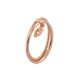 Loisir Ring 04L15-00149 Star with Rose Gold Brass